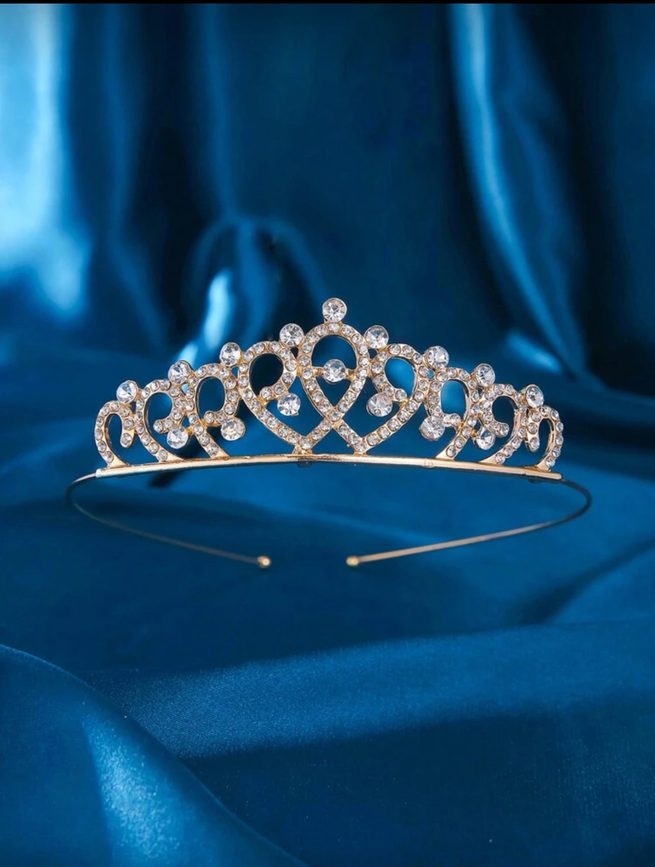 Silberkrone – „Tiara Silver Elegance“