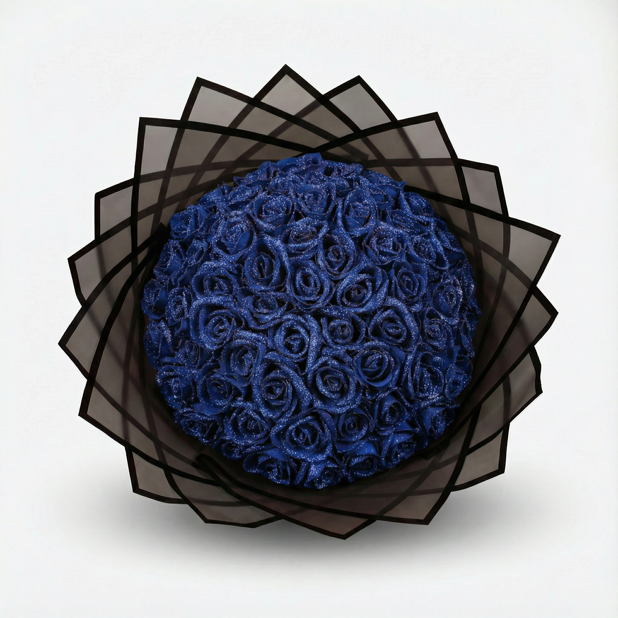 Glitzer Rosenstrauß