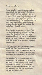 Liebesbrief~ Personalisiert