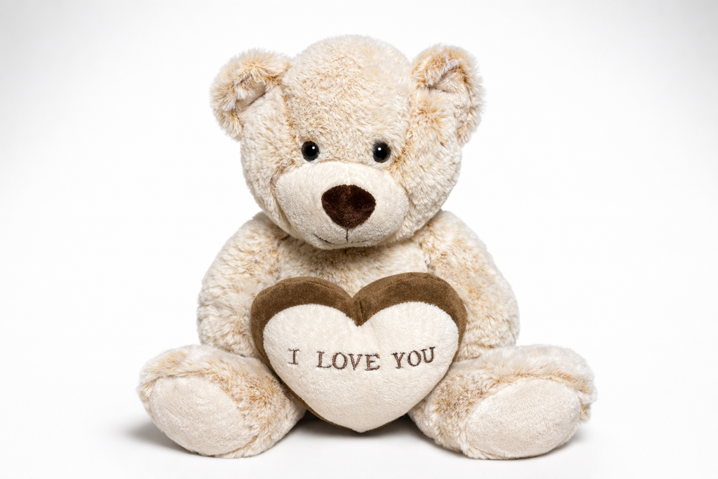 Plüschbär „I Love You“