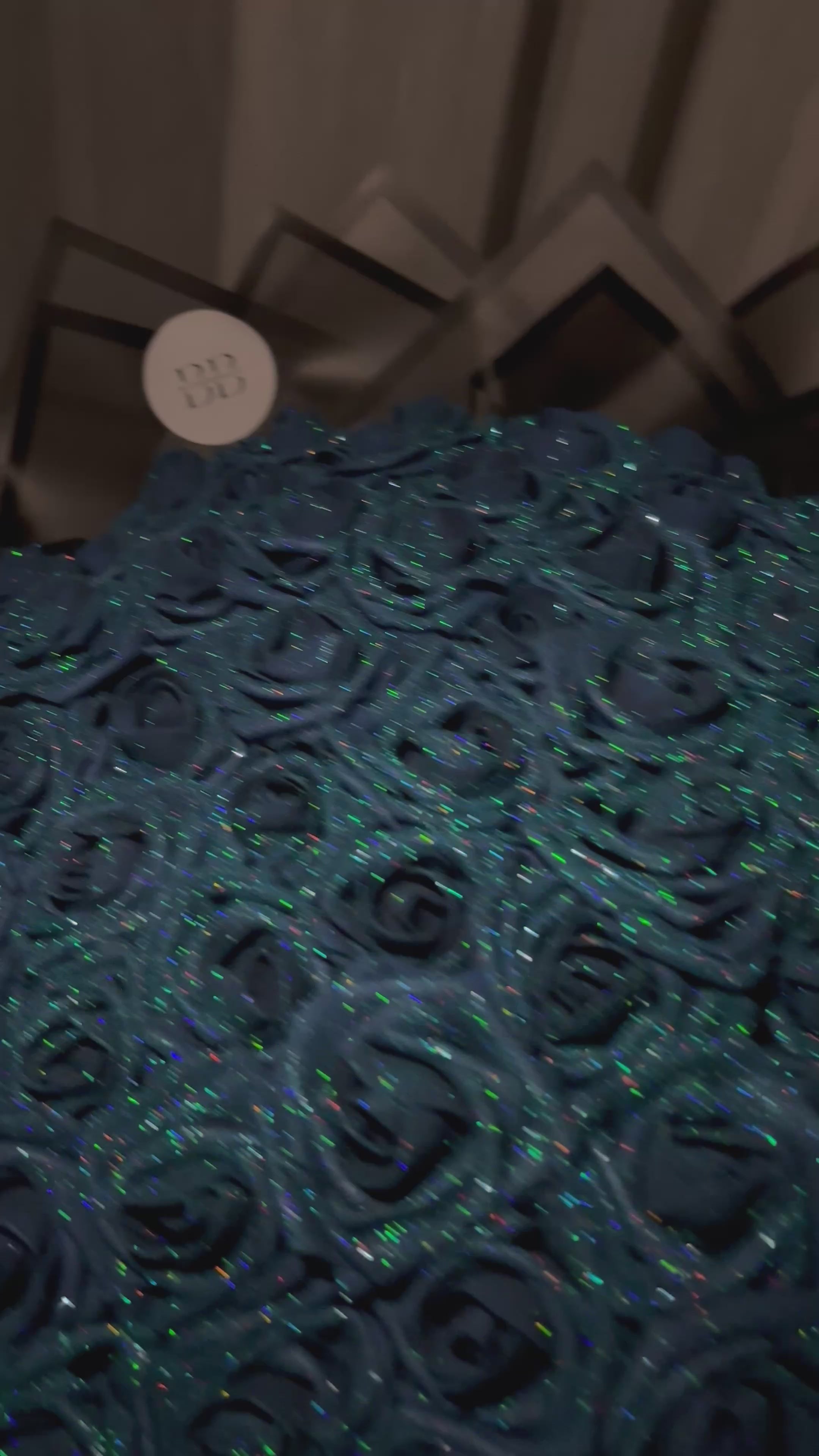 Glitzer Rosenstrauß